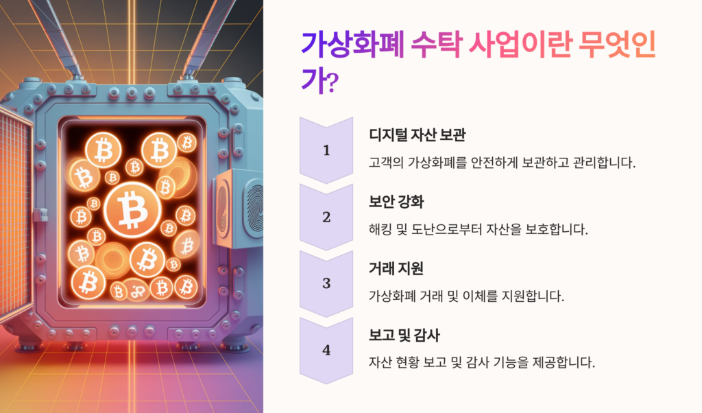 가상화폐 수탁사업